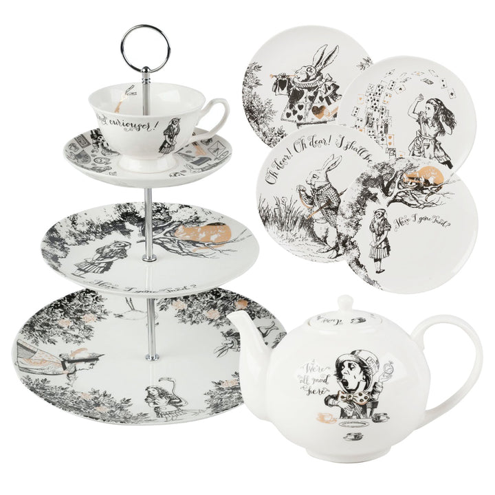 Victoria & Albert Alice in Wonderland Afternoon Tea Serving Set