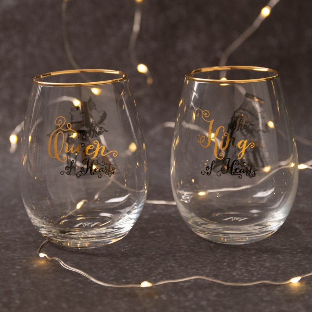 Victoria & Albert Alice In Wonderland Tumbler Glasses Set