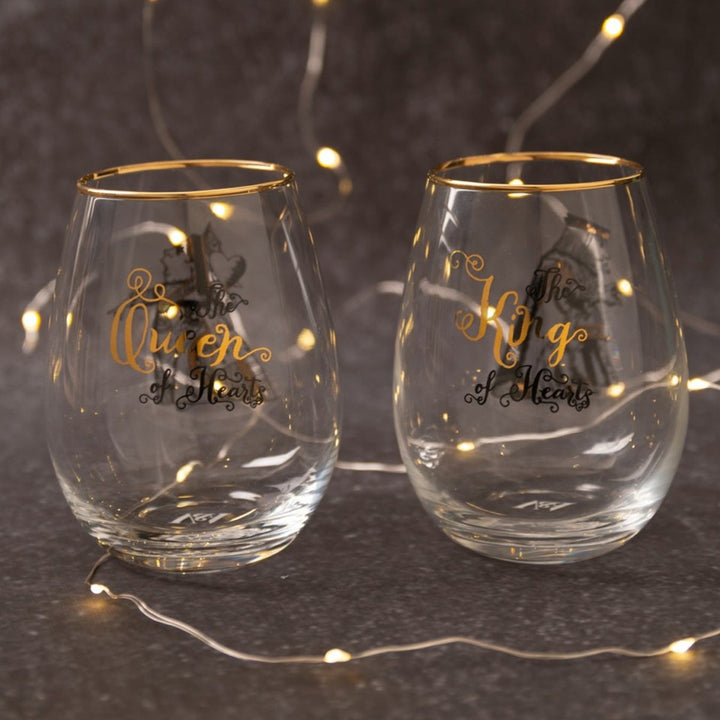 Victoria & Albert Alice In Wonderland Tumbler Glasses Set