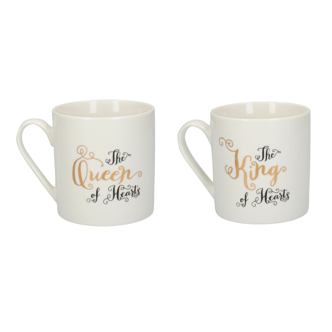 Victoria & Albert Alice in Wonderland 'His & Hers' Mug Set