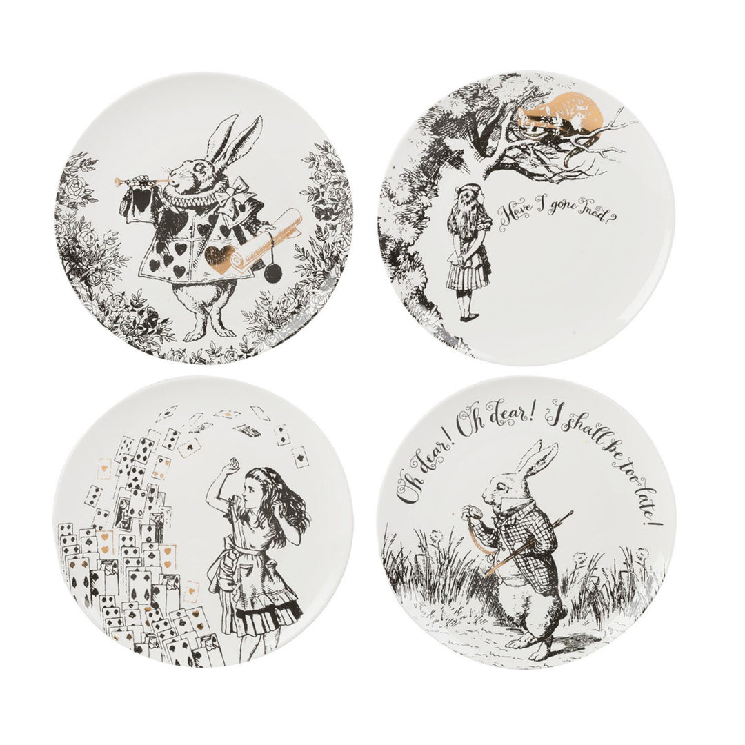 Victoria & Albert Alice in Wonderland Side Plates Set
