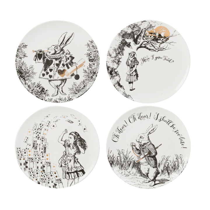 Victoria & Albert Alice in Wonderland Side Plates Set