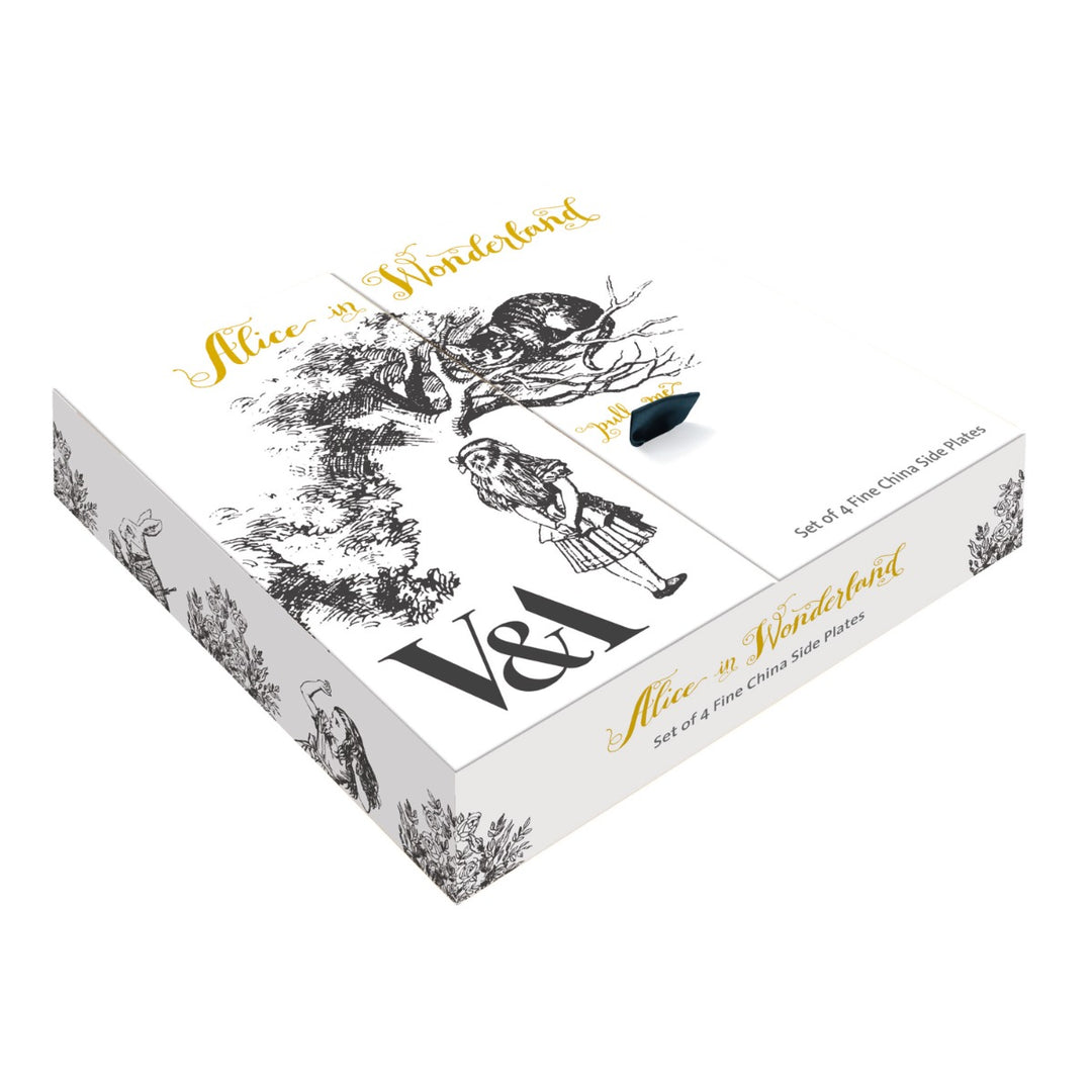 Victoria & Albert Alice in Wonderland Side Plates Set