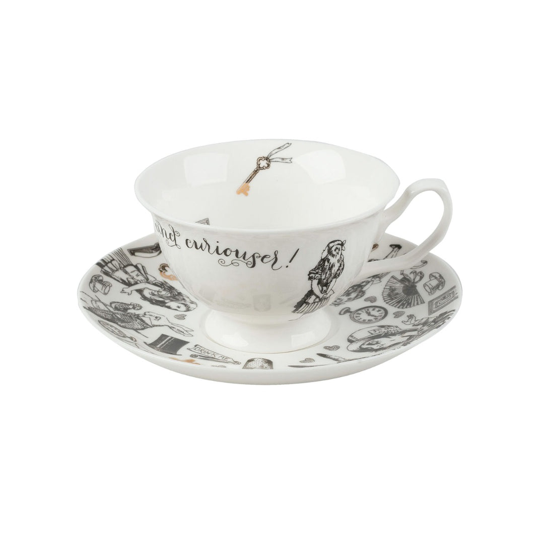 fine china teacup and saucer