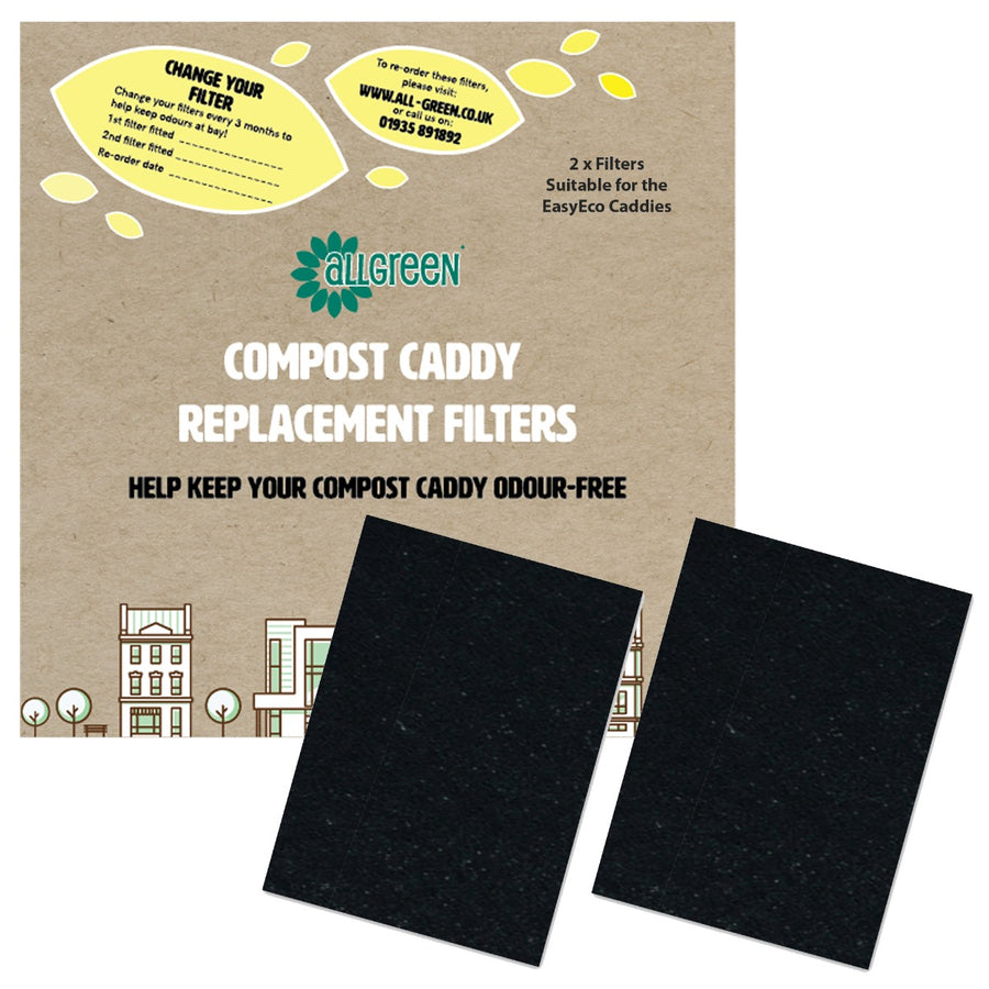 pack of two carbon filters for your EasyEco food waste caddy