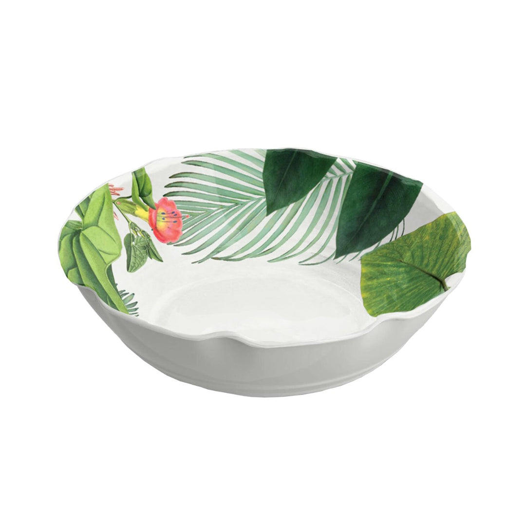 Amazon Floral Melamine Low Bowls