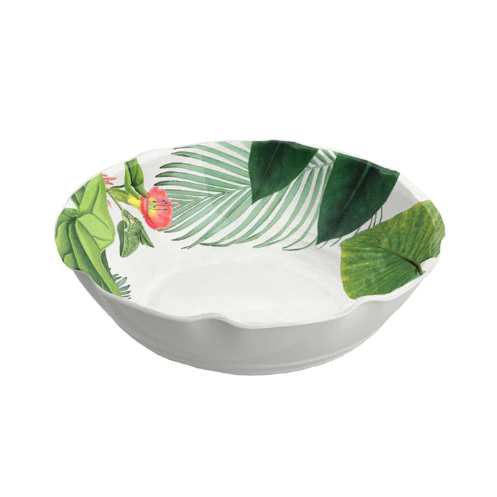 Amazon Floral Melamine Dinnerware Set with Tumblers