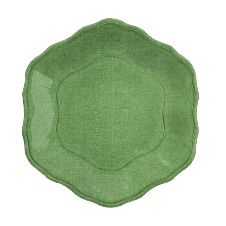 Amazon Green Melamine Dinnerware Set with Tumblers