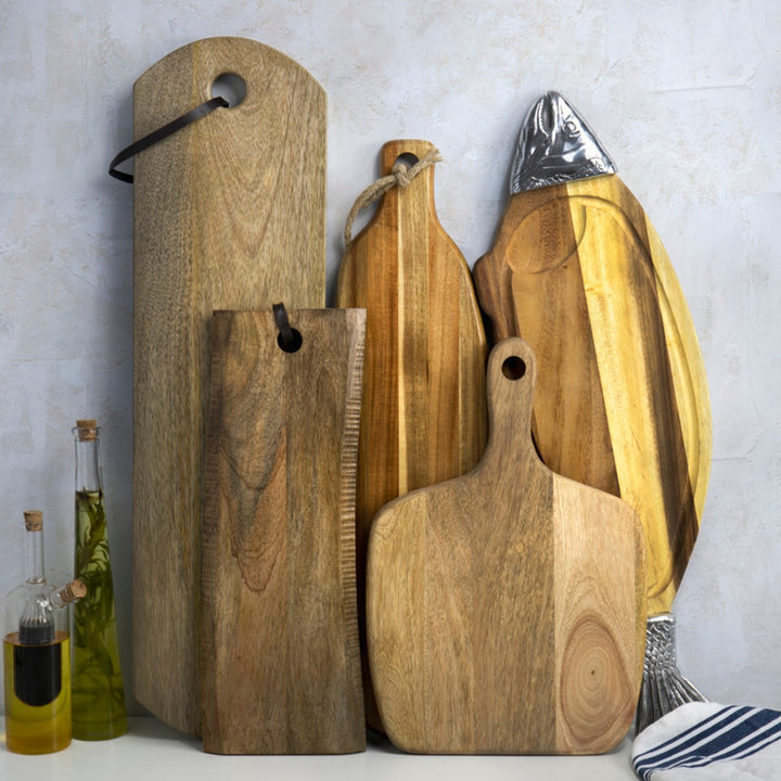 MasterClass Long Acacia Wood Serving Paddle
