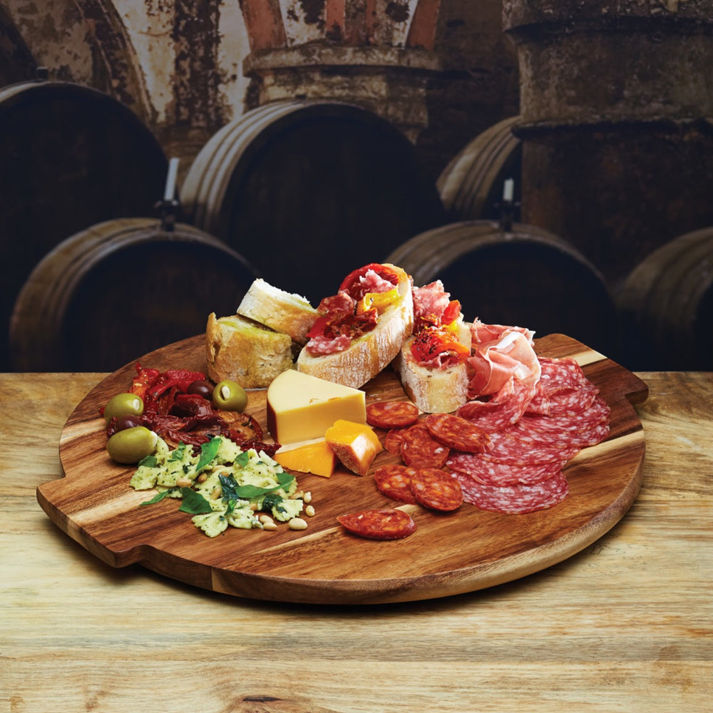 Lazy susan with handles