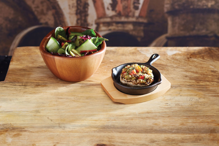 Artesà Cast Iron Round Fry Pan & Serving Board - Mini