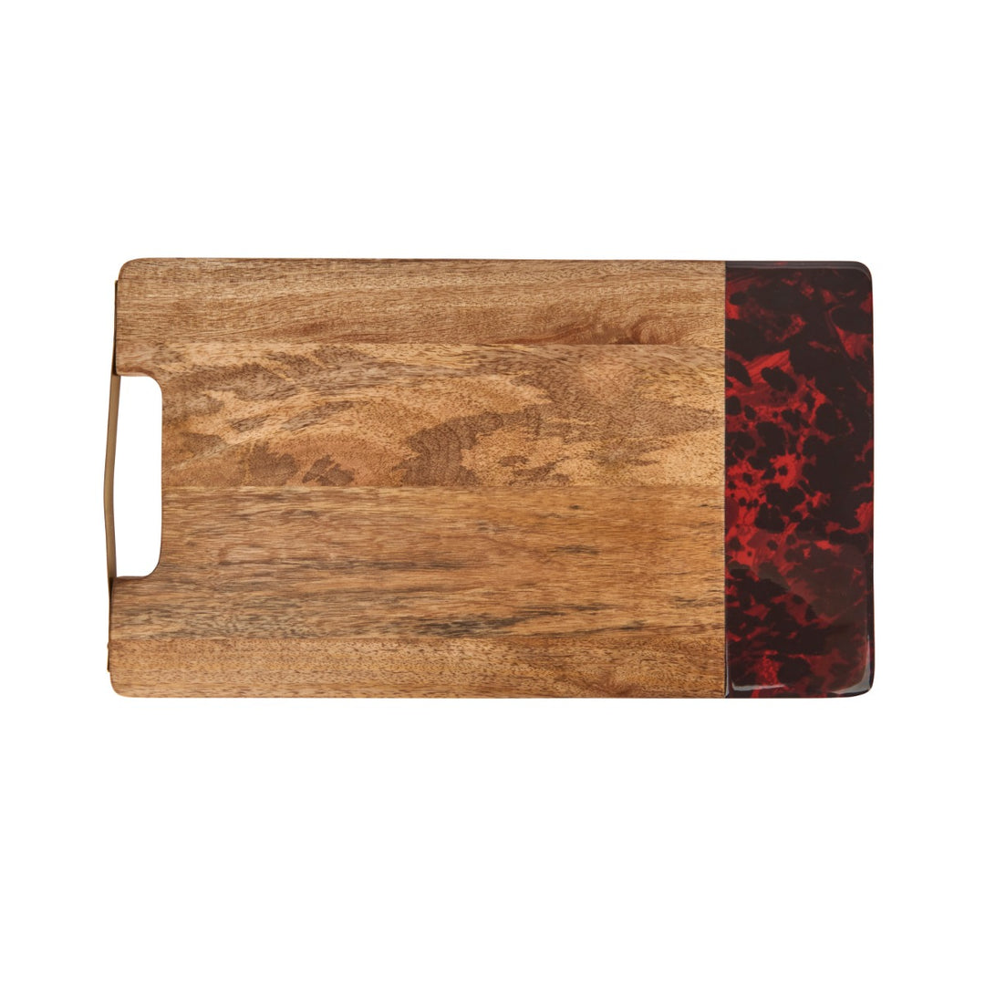 Artesà Tortoise Shell Design Rectangular Serving Board