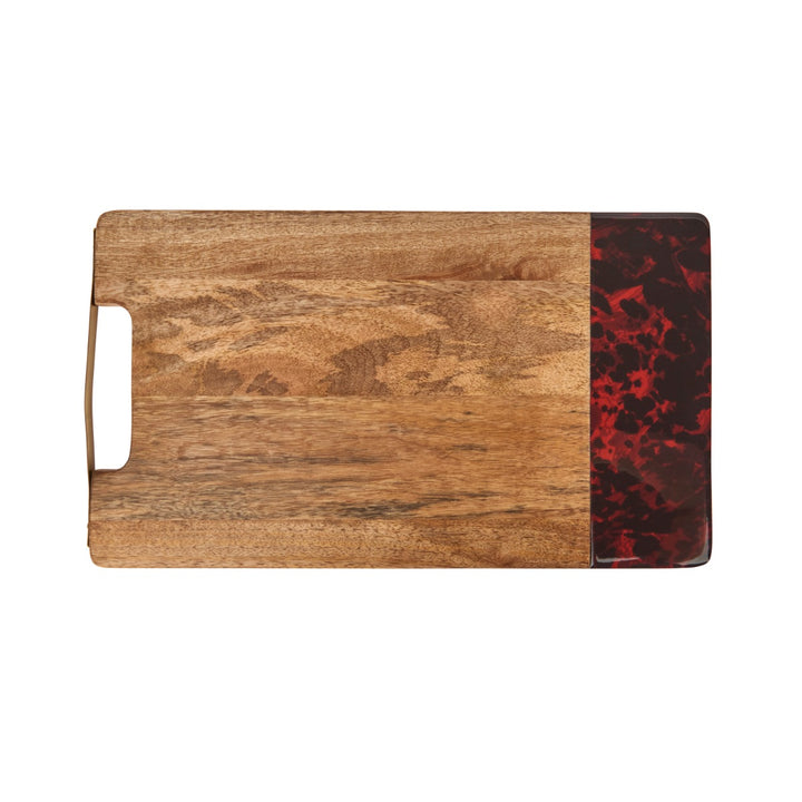 Artesà Tortoise Shell Design Rectangular Serving Board