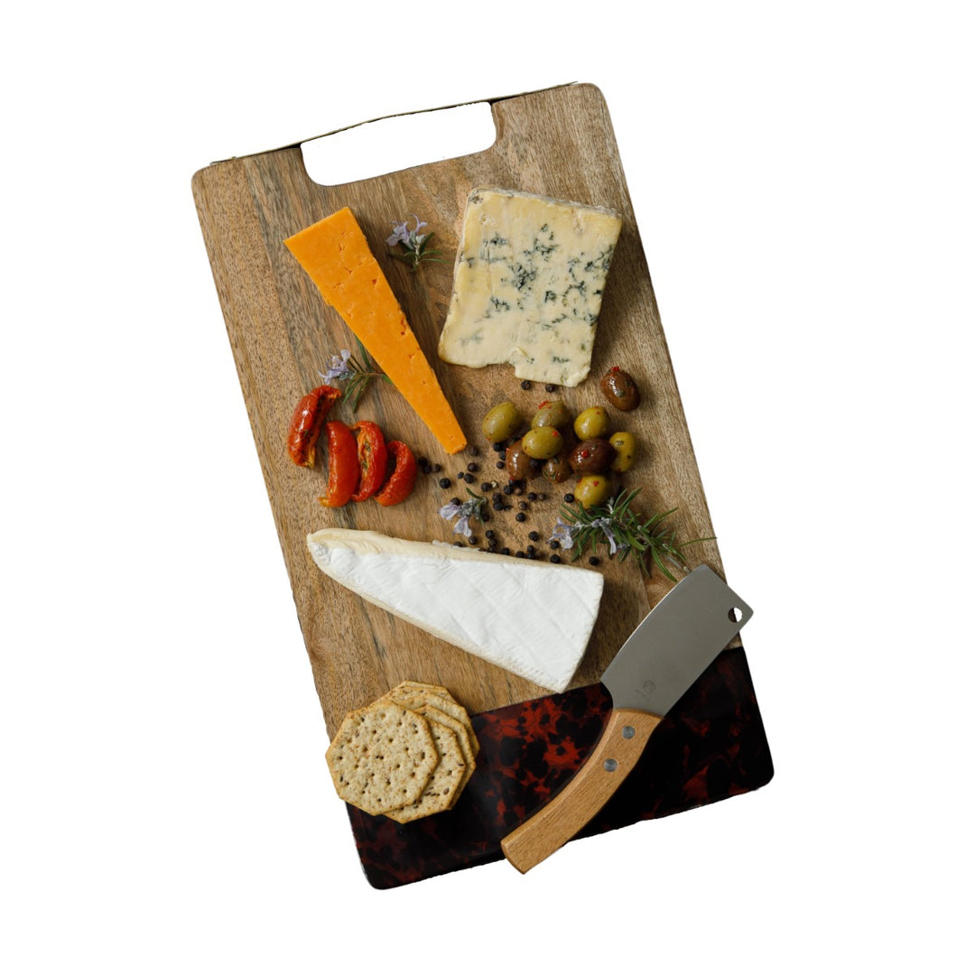 Artesà Tortoise Shell Design Rectangular Serving Board