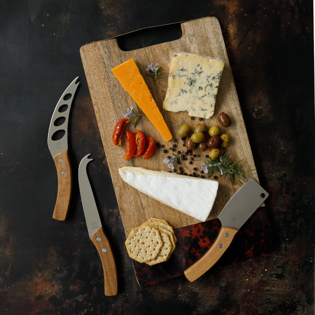 Artesà Tortoise Shell Design Rectangular Serving Board