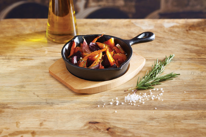 Artesà Cast Iron Round Fry Pan & Serving Board - Small