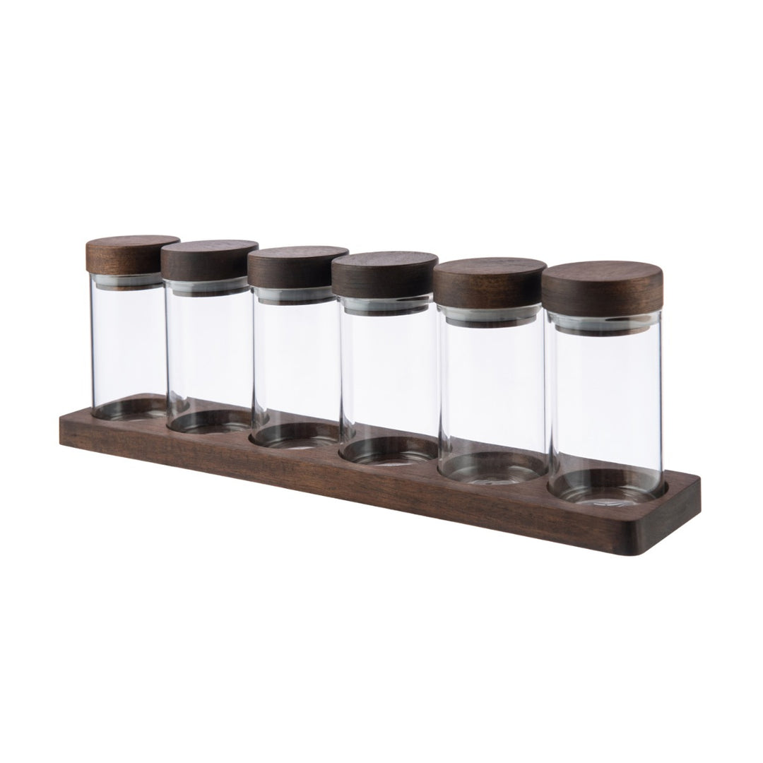 Captivate Artisan Street Spice Jars & Display Board Set