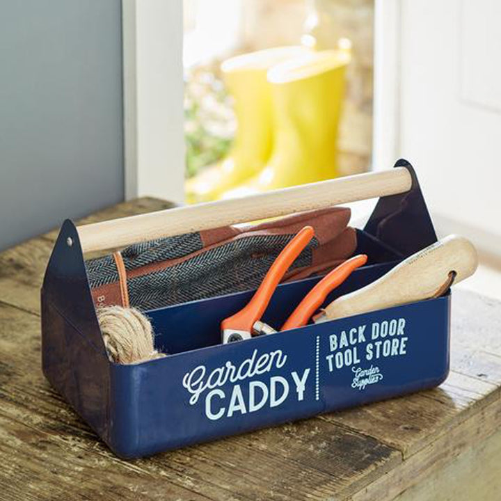 Burgon & Ball Garden Caddy - Atlantic Blue