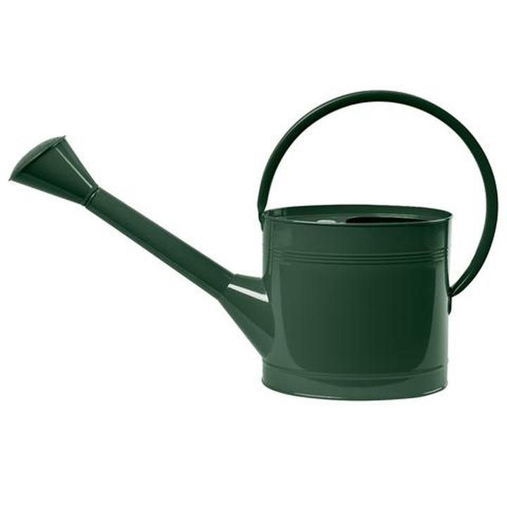 Burgon & Ball 5L Waterfall Watering Can - Dark Green