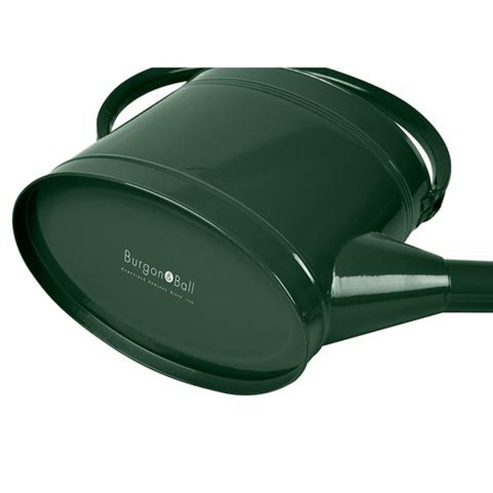 Burgon & Ball 5L Waterfall Watering Can - Dark Green