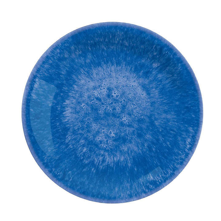 Bali Brights Dark Blue Melamine Dinner & Side Plate Set