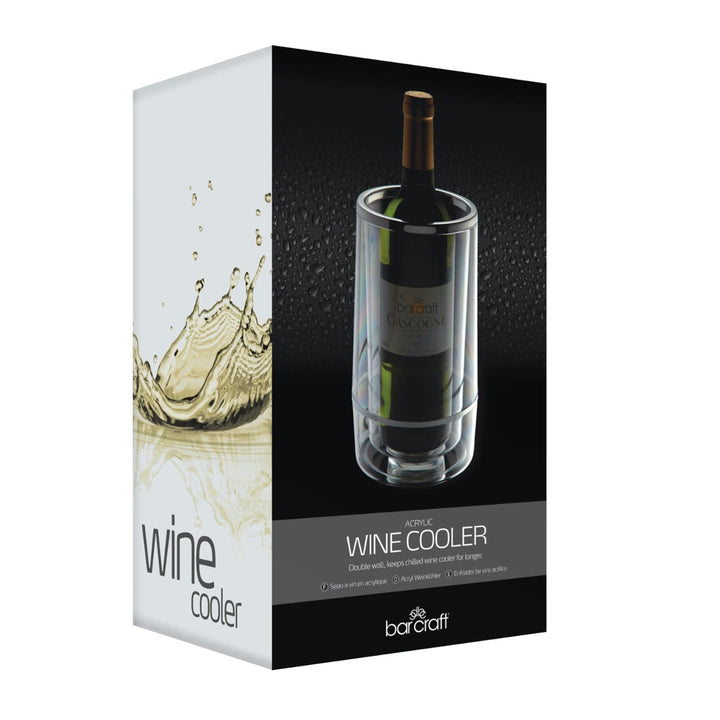 BarCraft Acrylic Double Walled Wine Cooler