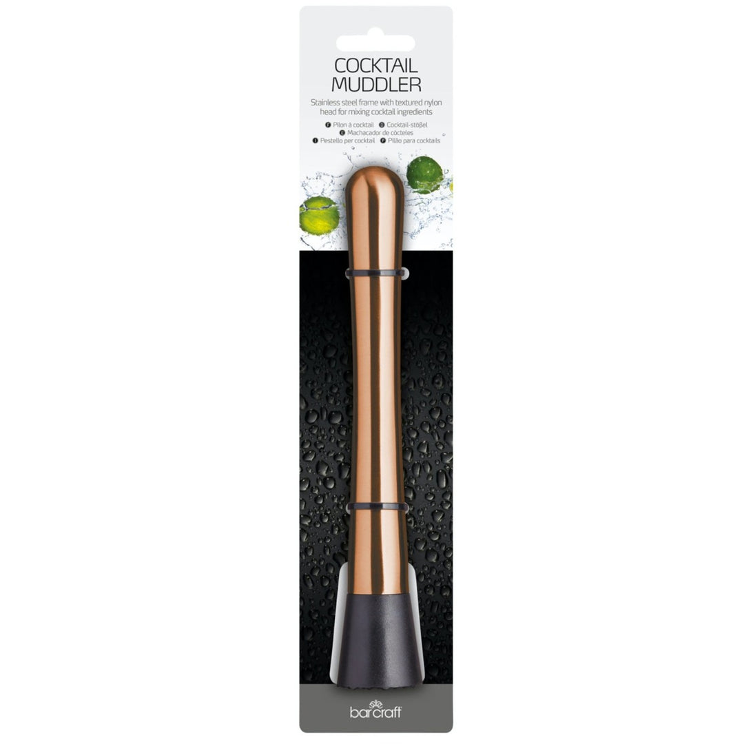 BarCraft Copper Cocktail Muddler