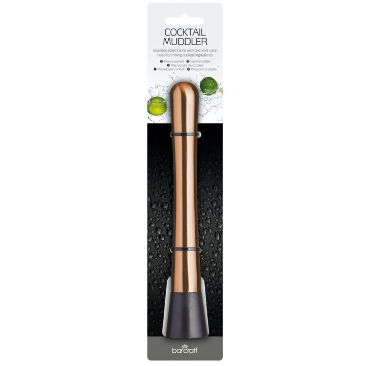 BarCraft Copper Cocktail Muddler
