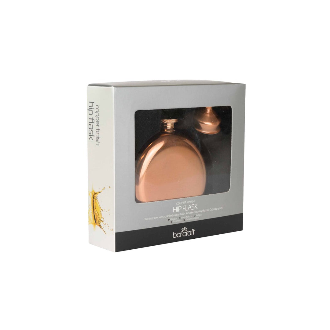 BarCraft Copper Hip Flask