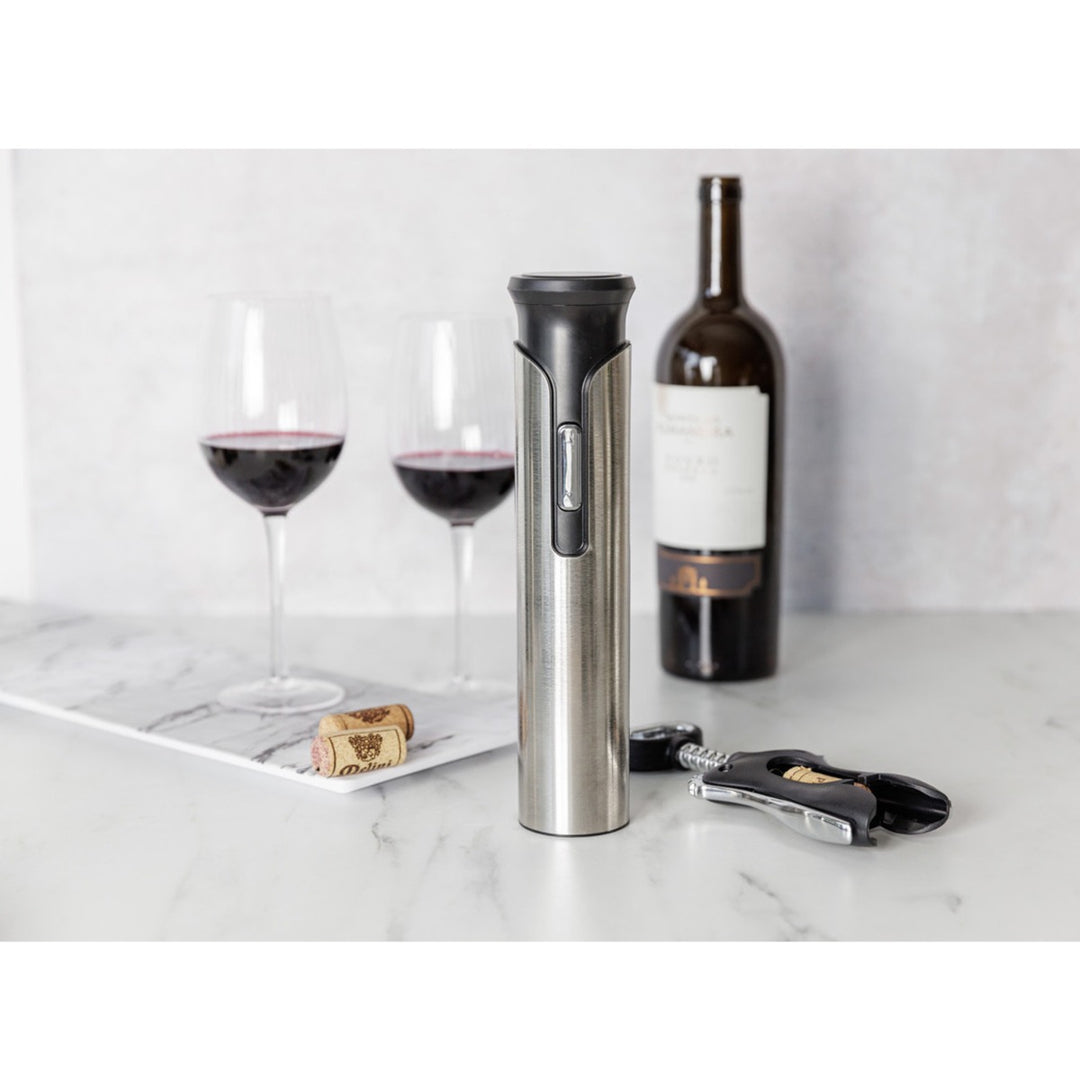BarCraft Stainless Steel Electric Corkscrew