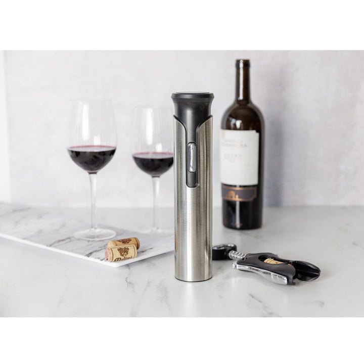 BarCraft Stainless Steel Electric Corkscrew
