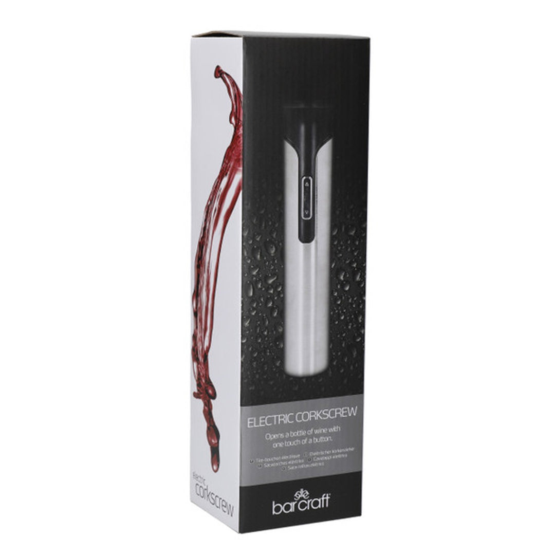BarCraft Stainless Steel Electric Corkscrew