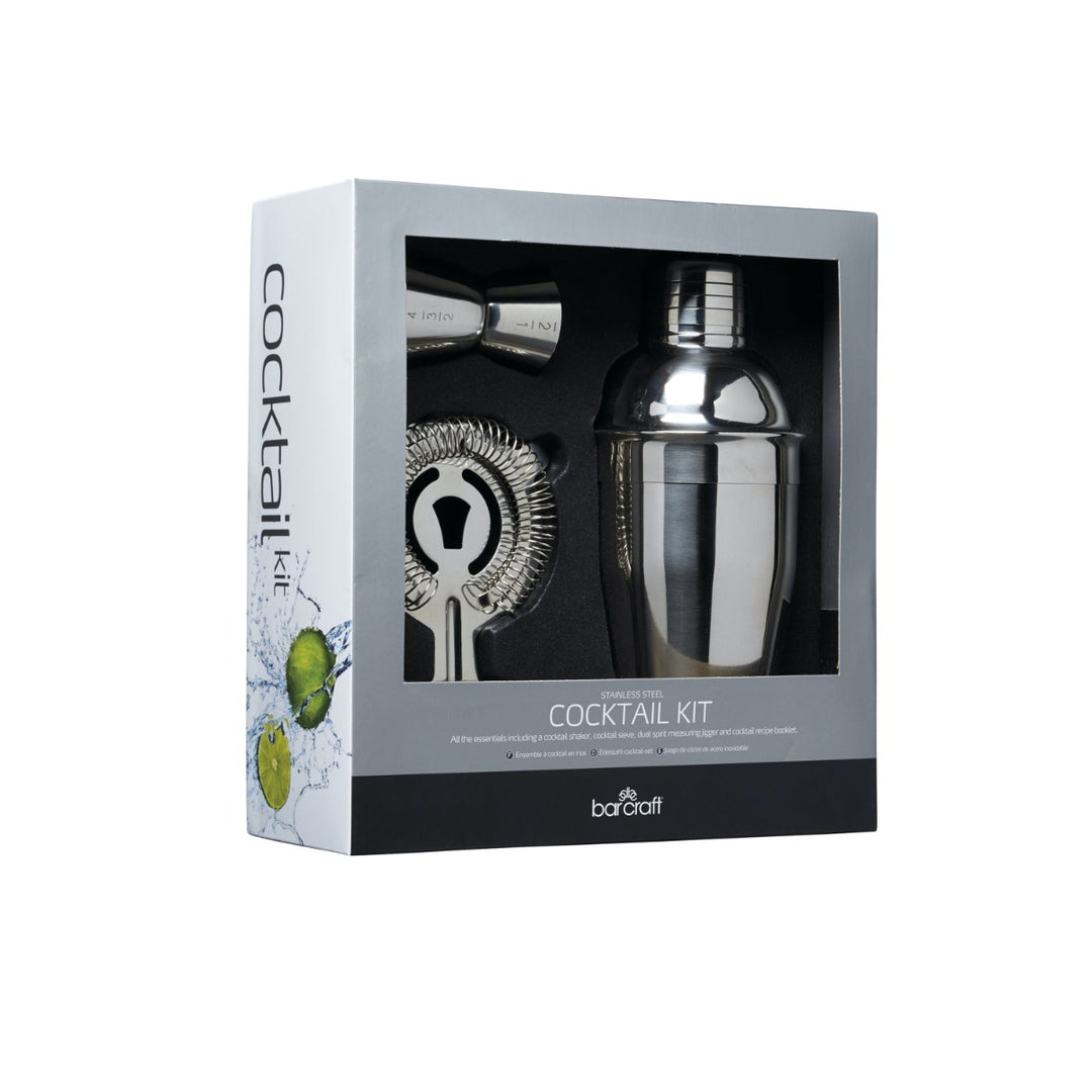 BarCraft Stainless Steel Cocktail Set