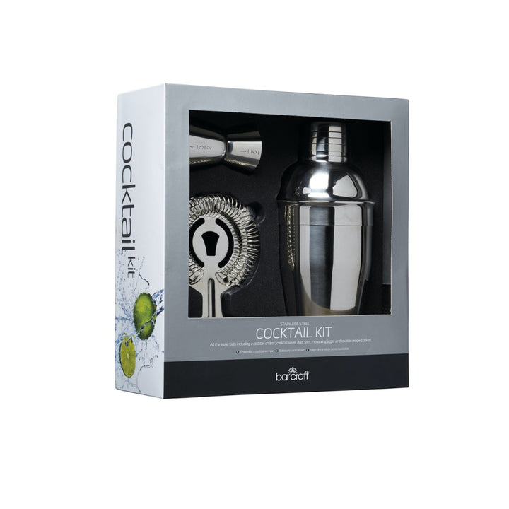 BarCraft Stainless Steel Cocktail Set