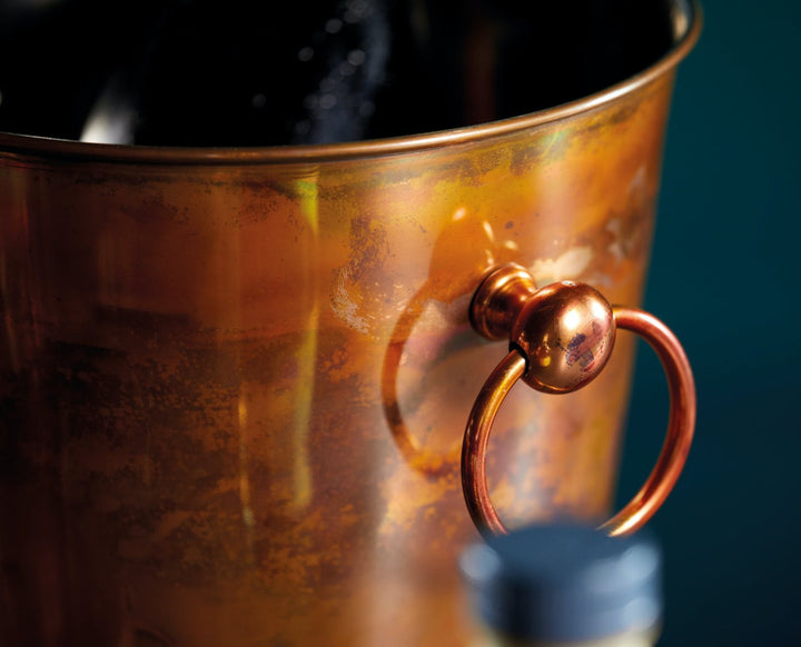 BarCraft Iridescent Copper Champagne Bucket