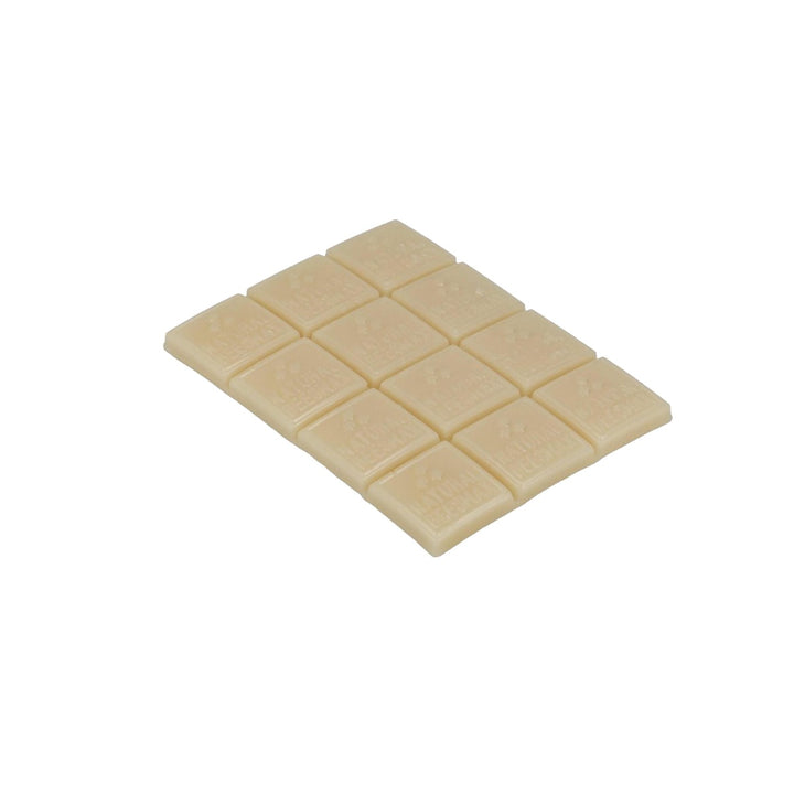 12 squares of beeswax for rewaxing your reusable wraps