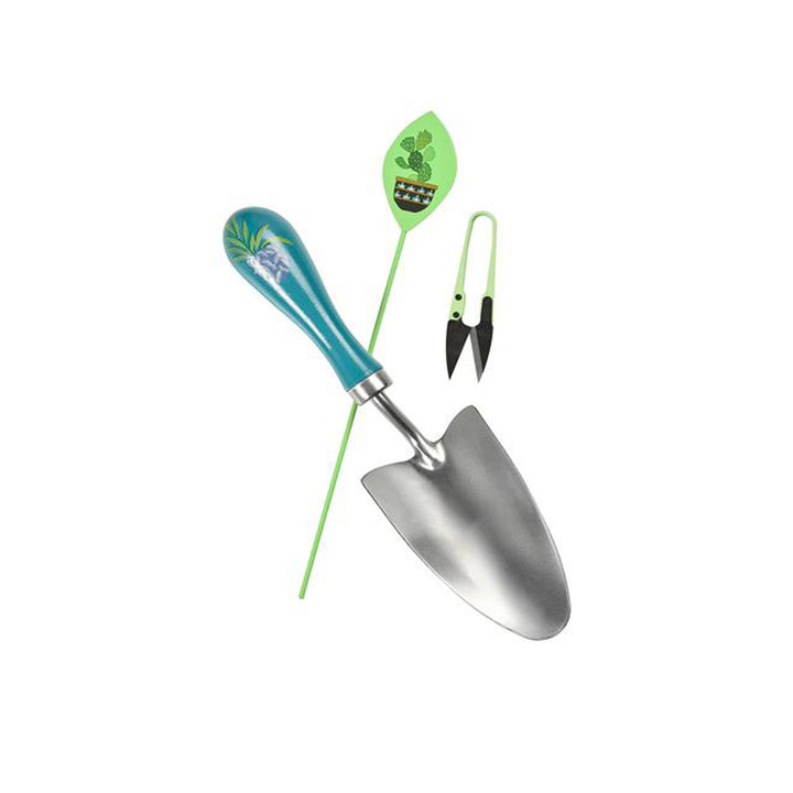 Burgon & Ball Brie Harrison Hand Trowel, Snips & Label Set