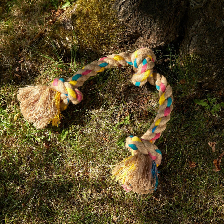 Green & Wilds Eco Dog Toy - Big Rope 3 knot
