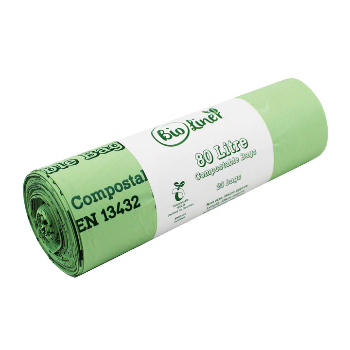 80L BioLiner Compostable Swing Bin/Dustbin Liners
