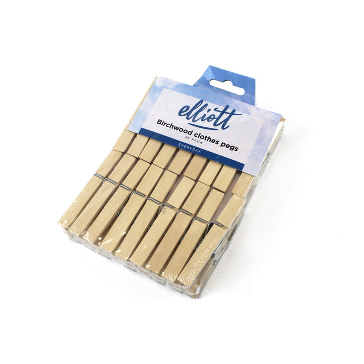Elliott Birchwood Clothes Pegs