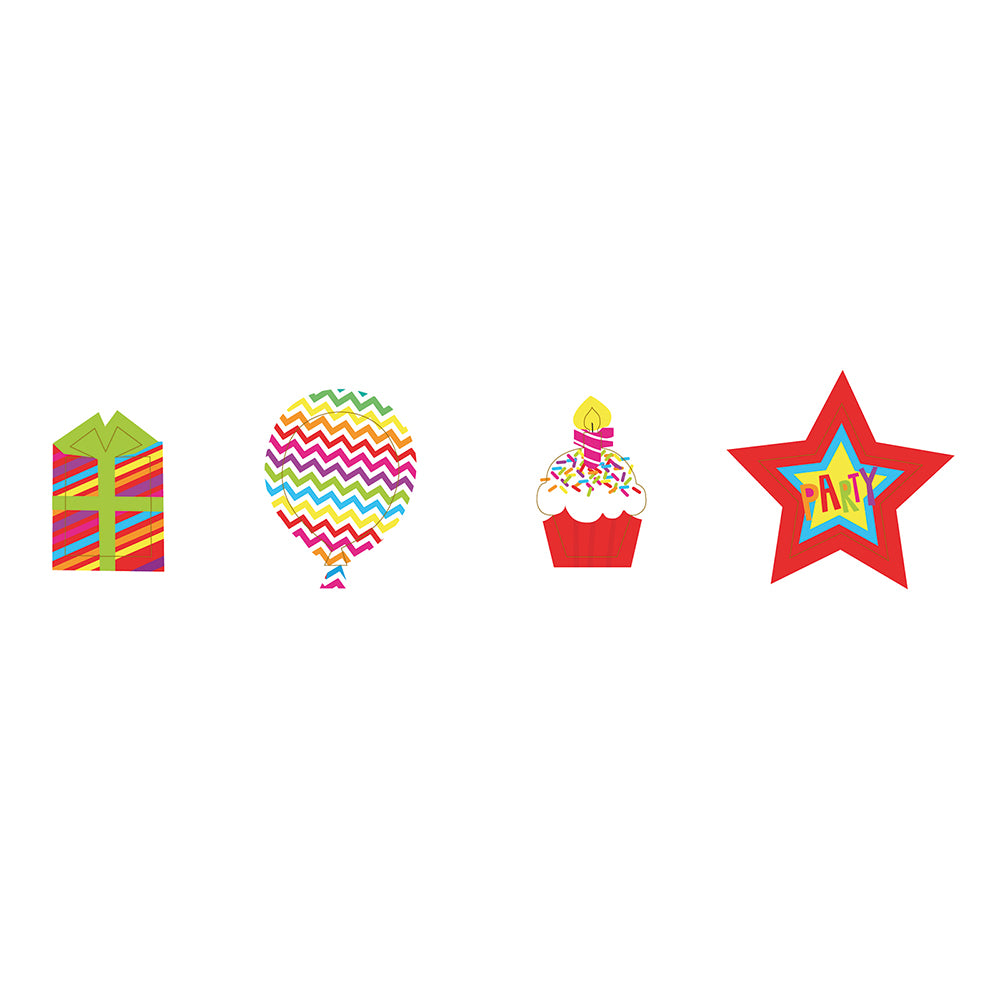 Eddingtons Birthday Party Cupcake Cases & Flag Set
