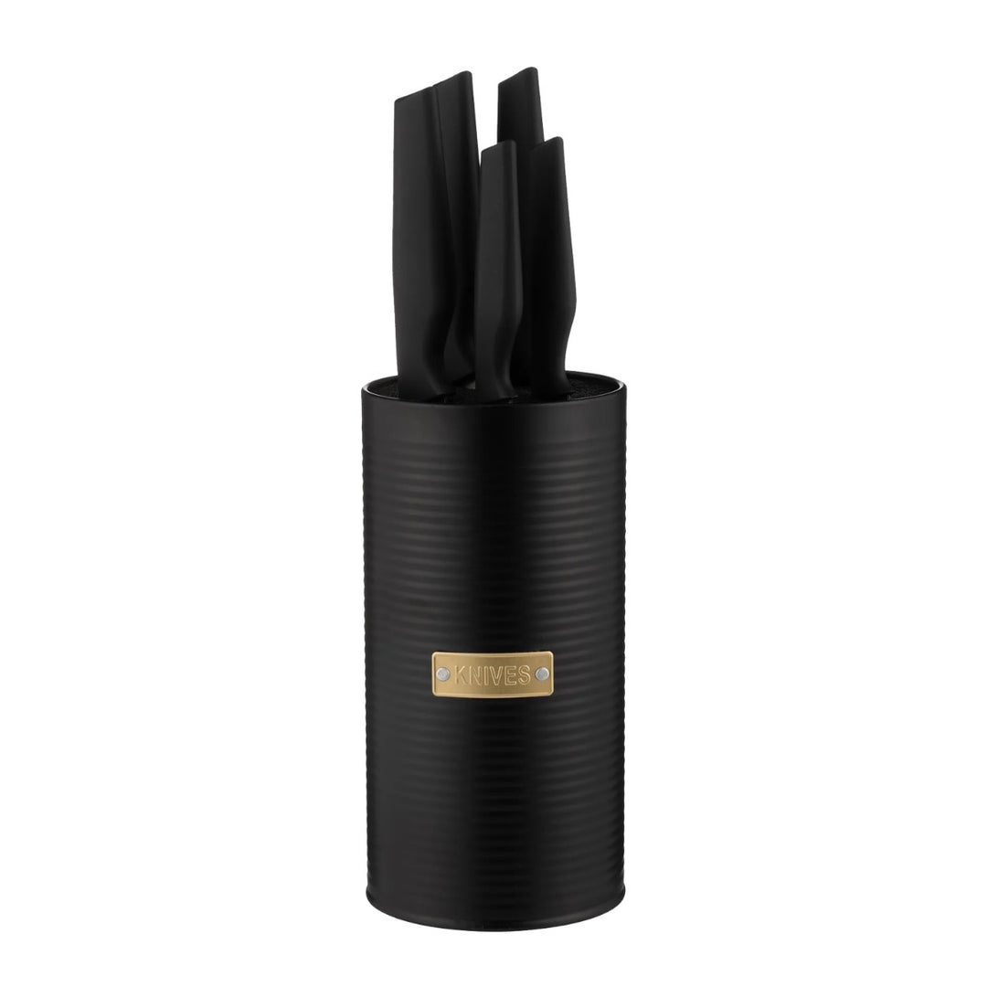 Typhoon Otto Black Knife Block