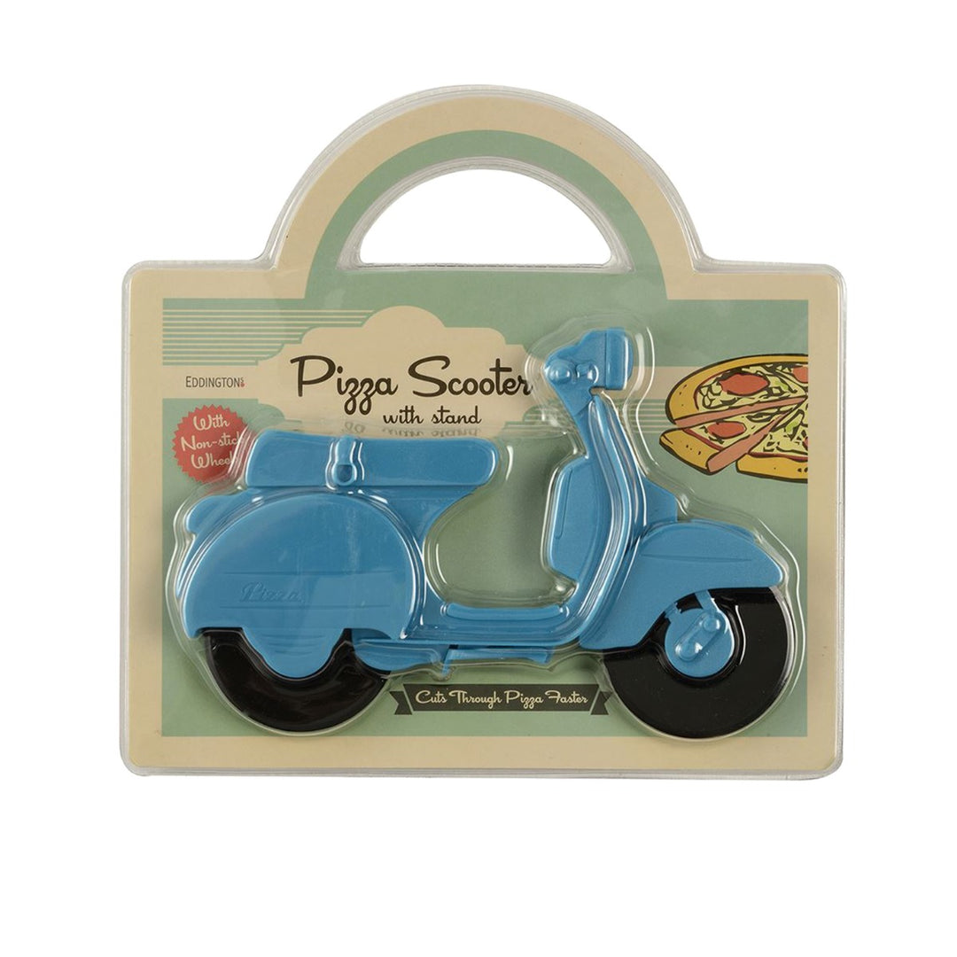 Eddingtons Scooter Pizza Cutter - Blue