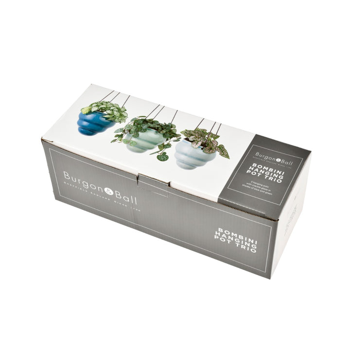 Burgon & Ball Bombini Hanging Pots Set