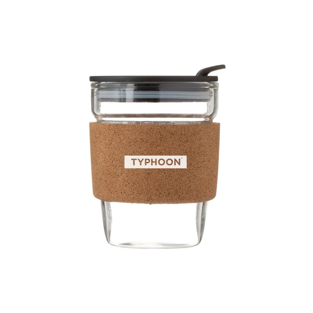 Typhoon Botanics Reusable Glass Coffee Cup