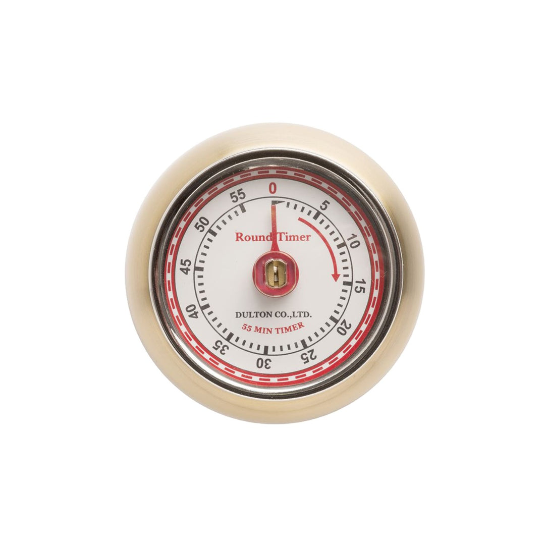 Eddingtons Retro Magnetic Timer - Brass
