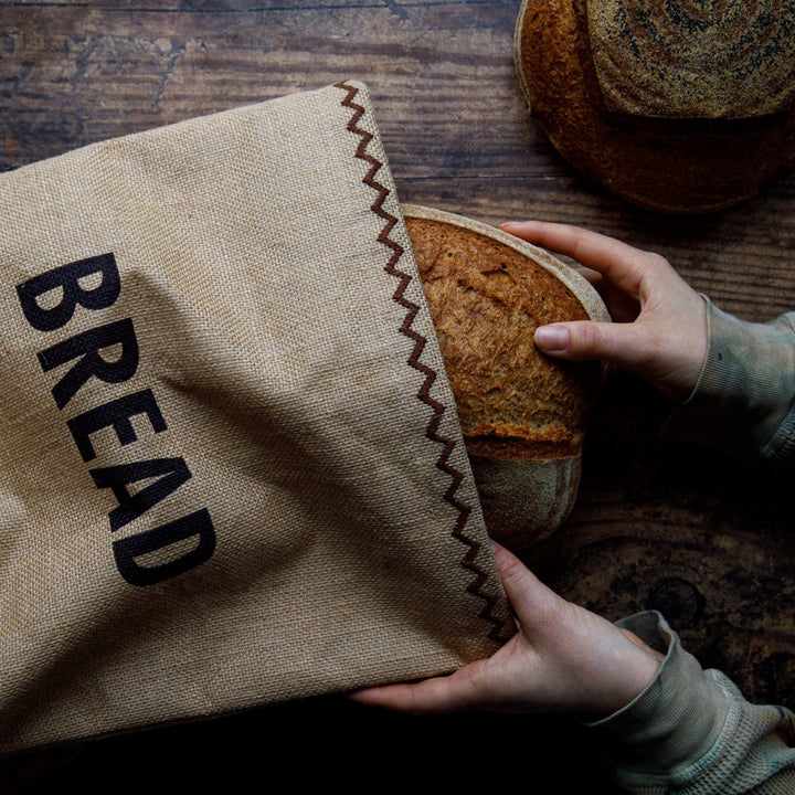 Natural Elements Eco-Friendly Jute Sack - Bread