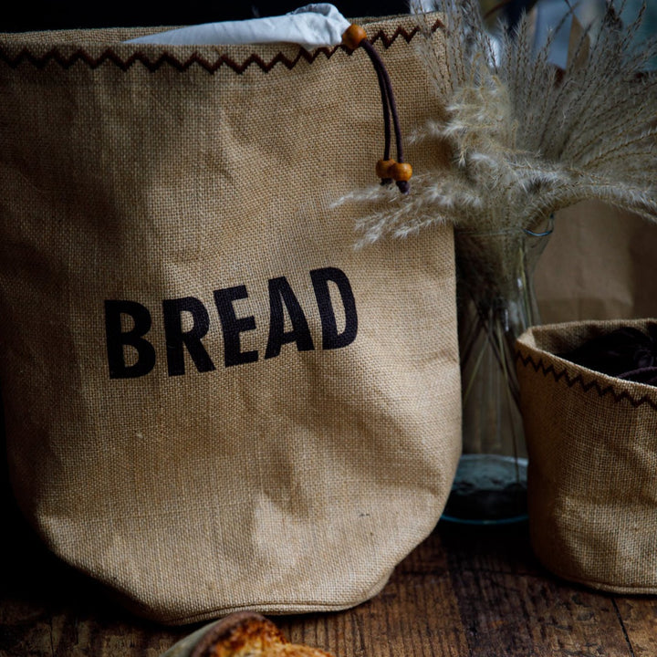 Natural Elements Eco-Friendly Jute Sack - Bread