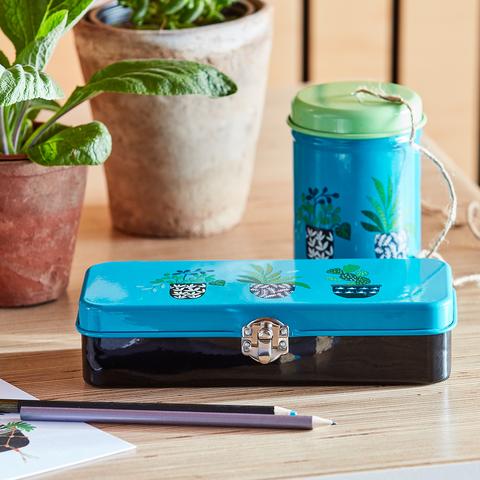 Burgon & Ball Brie Harrison Enamel Storage Tin