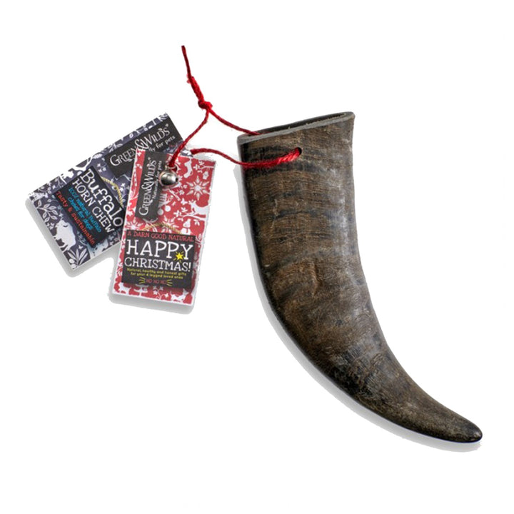 Green & Wilds Eco Dog Chew Buffalo Horn - Various Sizes